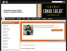 Tablet Screenshot of cinemescanalsalat.com